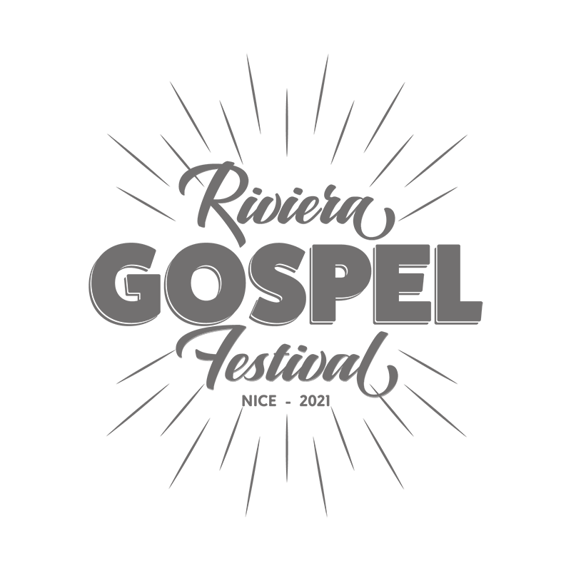 Logo gris Riviera Gospel Festival