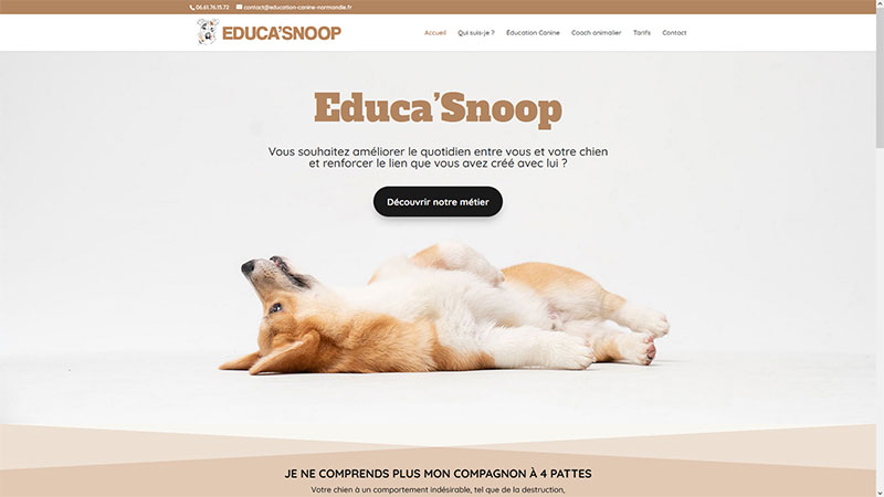 Site web Educa'Snoop